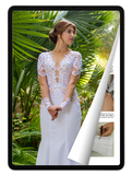 eBook: Nude Wedding Dress with Sleeves - Corset Academy